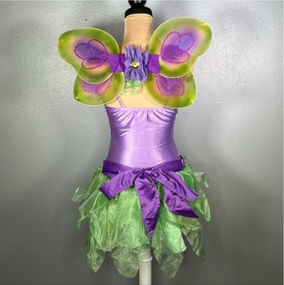 ADULT Lilac Fairy Halloween Costume Size Large Sexy Tinkerbell Pixie